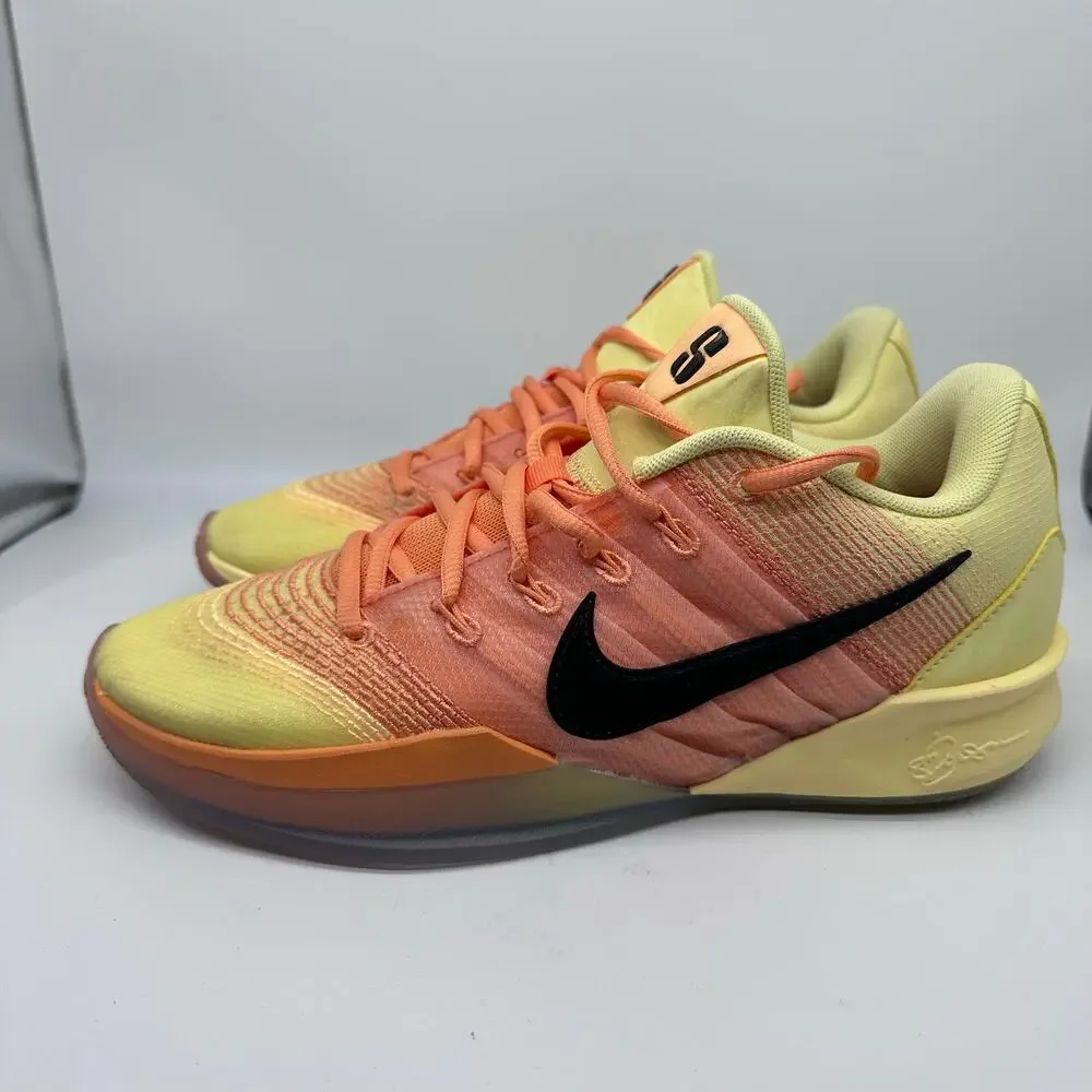 Nike Sabrina 3 'All-Star' Volleyball Soft Yellow Court Sneakers Womens Size 9.5